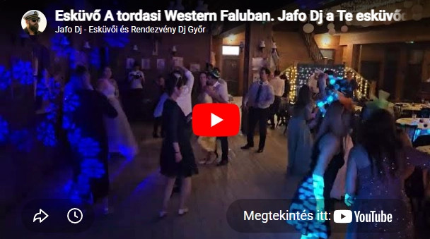 Esküvő a tordasi Western Faluban | Jafo DJ a Te esküvődre is!